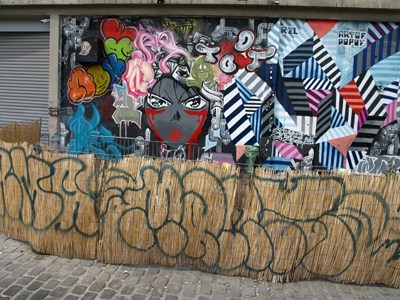 photo graffiti Paris 10eme arrondissement